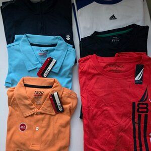 Men's XL Bundle 6x Pieces (3x T-Shirts/2 Polos/1 Quarter Zip)